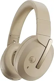 Yamaha YH-E700B Headphones with Yamaha True Sound, Noise Cancellation, Ambient Sound, Long Battery Life and Listening Care, Beige
