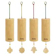 Bamboo Wind Chime Indoor Sound Therapy Instruments Buddha Handmade Wind Chime...