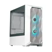 Cooler Master TD300 Mesh White PC Case - Mini-Tower Designed for High Airflow