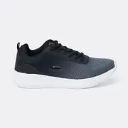 Slazenger Men's Lace Up Shoes - Black & Grey