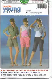 86 BURDA 7914: JACKET SIZE 6-18 SEWING PATTERN