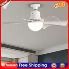 Ceiling Fan Light with Remote 3 Gear Wind Speed Light Bulb Fan for Home Office A