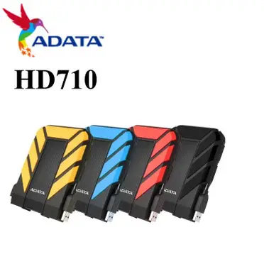 ADATA 威剛 Durable 軍規防水防震行動硬碟 - 2TB (HD710)