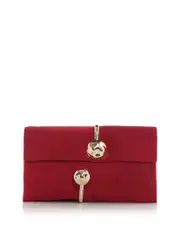 Simkhai Amaya Suede Clutch