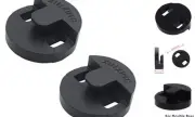 2Pack Rubber Bass Practice Mute Round Tourte Style Mute for Upright String