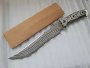 Busse Combat Silent Knight, INFI, Competition, CBT, Black & Tan G-10, Knife