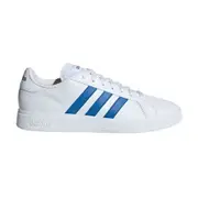 Adidas Mens Grand Court Base 2 White/ Blue Casual Shoes