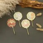Peony Flower Handheld Mirror Portable Pocket Make-up Mirror Vanity Mirror Gift