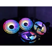 在飛比找蝦皮購物優惠-Aero Cool RGB 定色風扇【3入套組】 12CM電