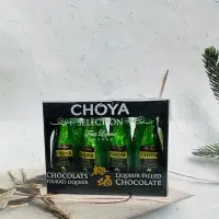 在飛比找Yahoo!奇摩拍賣優惠-［迷路商店］The CHOYA梅酒酒瓶黑巧克力/皇蜜梅酒酒瓶