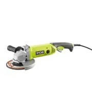 RYOBI Corded Angle Grinder 10-Amp. Adjustable Handle Position Variable Speed