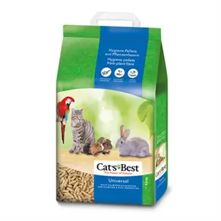 德國凱優Cat′s Best-粗顆粒鼠.兔木屑砂(藍標崩解型)5.5kg X2包組