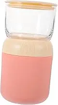 iplusmile Insulated Overnight Oats Cup Wide Mouth Leakproof Breakfast Jar Cereal Yogurt Containers