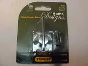 Stanley Hardware S804-43 2" Large Single Coat Hook Chrome Brillant Lot of 5