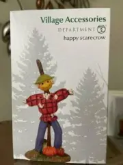 Department 56 Autumn Happy Scarecrow NEW (FREE SHIPPING)