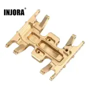 INJORA Brass Skid Plate Gearbox Transmission Mount for Axial SCX24