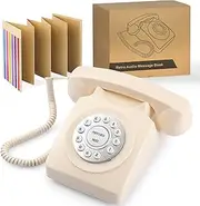 Audio Guest Book Wedding Phone, Record Guest Messages, Retro Audio Guestbook for Wedding, Baby Shower Message Voicemail, Save The Congratulations of Relatives and Friends
