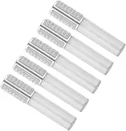 DEARMAMY 5Pcs Round Lip Gloss Tubes Lipstick Storage Containers for Custom Lip Gloss Lipstick Containers for Projects Pearl