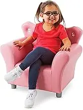 Melissa & Doug Child's Armchair Pink Faux Leather