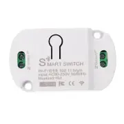 Smart Timer Switch with Phone App Control - White, 6.8x4cm