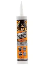 The Gorilla Glue Company 8010001 Heavy Duty Construction Adhesive, White, 9 oz.