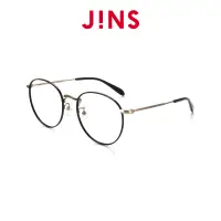 在飛比找樂天市場購物網優惠-【JINS】 Classic Slim 雕花金屬細框眼鏡(A