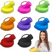 Silicone Milk Bottle Dispenser Caps, Bottle Pour Spout, Leakproof Topper Cover, Drink Dispensing, Tea Pouring, 4.8cm, for Tea, Drinks, Container