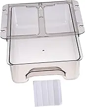 DOITOOL Table Drawer under Desk Organizer Storage Box for Electronics and Cosmetics
