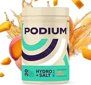 Instantized BCAA Powder, Hydro and Salt, Mango Peach, 30 Servings, Electrolytes, Hydration, Recovery