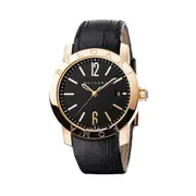 Original Pre-owned Bvlgari Bvlgari Bvlgari Black Dial Men's Watch 102261