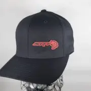 New Side SRT Hellcat Hat V2 Flexfit 110 Pro Performance cap Leatherette Hat Patc