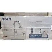 Moen 87161SRS Stableton Stainless Single Handle Pull-down Kitchen Faucet - New