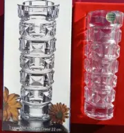 *NEW*CRISTAL D'ARQUES CRYSTAL VASE 22cm