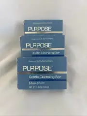 Purpose Gentle Cleansing Bar 1.25 Oz Lot Of 3 Travel Size