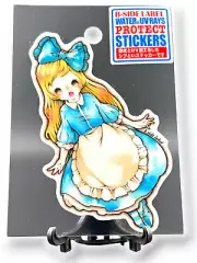 Alice in Wonderland Sticker Front Pose Quirky Fun Japan B-Side Label