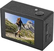 4K Action Camera, Cycling Video Camera, Rain Proof 170° Wide Angle, Wearable Cycling Camera, with 2.0 Inch IPS Display for Handlebar, Underwater Camera