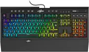 uRage Gaming Keyboard Exodus 900 Mechanical QWERTZ (Gamer Keyboard, Mechanical, Tactile Switches Brown, Silent, German Layout, Anti-Ghosting, RGB Illuminated Keys, Wrist Rest, Cable) Black