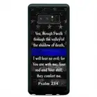 Bible Blue Line Police Case Cover Samsung Galaxy S23 S22 Plus Ultra S21+ S20