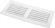 Stainless Steel Grill Vent Cover for Fire Pit Rectangle Venting Panel BBQ Ventilation Panel
