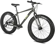 6725 E-Series Mens and Womens Fat Bike. Shimano Tourney 7 Speed Gears, Disc Brakes. All Terrain Mountain Bike with Fat Tyres.