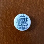 BEER SUPERPOWER Badge / Beer Drinker / Lager / Ale