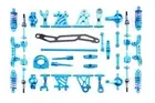 Jazrider Aluminum Conversion Upgrade Kit For Tamiya TT-02 Chassis
