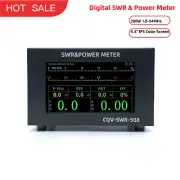CQV-SWR-508 200W 1.8-54MHz Digital SWR & Power Meter 4.3" Standing Wave Meter