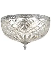 Crystorama 3-Light Flush Mount