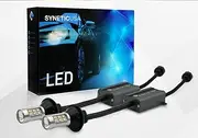 Syneticusa 1157 LED Switchback Bulbs Built in Resistor CANBUS Error Free Anti Hyper Flash 2057 2357 7528 BAY15D Bulbs White and Amber 600% Super Bright Turn Signal Light DRL Parking Light (24 LEDs)