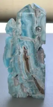 Hemimorphite Specimen/Tower,Metaphysical,Unique,Decor,Quartz Crystal,Raw Edge