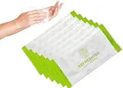 Rinpoche Cotton Face Cleaning Wet Wipes Tissue Paper Makeup Remover Facial Wash Napkin Face Wipes for Unisex (Multicolor) (Pack Of 20 Pcs)