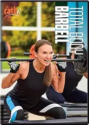 Cathe Friedrich Total Body Barbell Home Workout DVD For Women and Men - Use This Strength Training DVD To Tone and Sculpt Your Lower and Upper Body Muscles