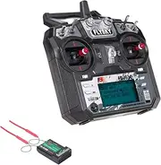 FS-i6X 2.4GHz 10CH AFHDS 2A RC Transmitter with FS-iA10B Receiver for RC Drone Airplane Helicopter