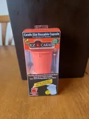 NEW EZ Carafe Reusable Coffee Pod Capsule for Keurig 2.0 with 5 Filters